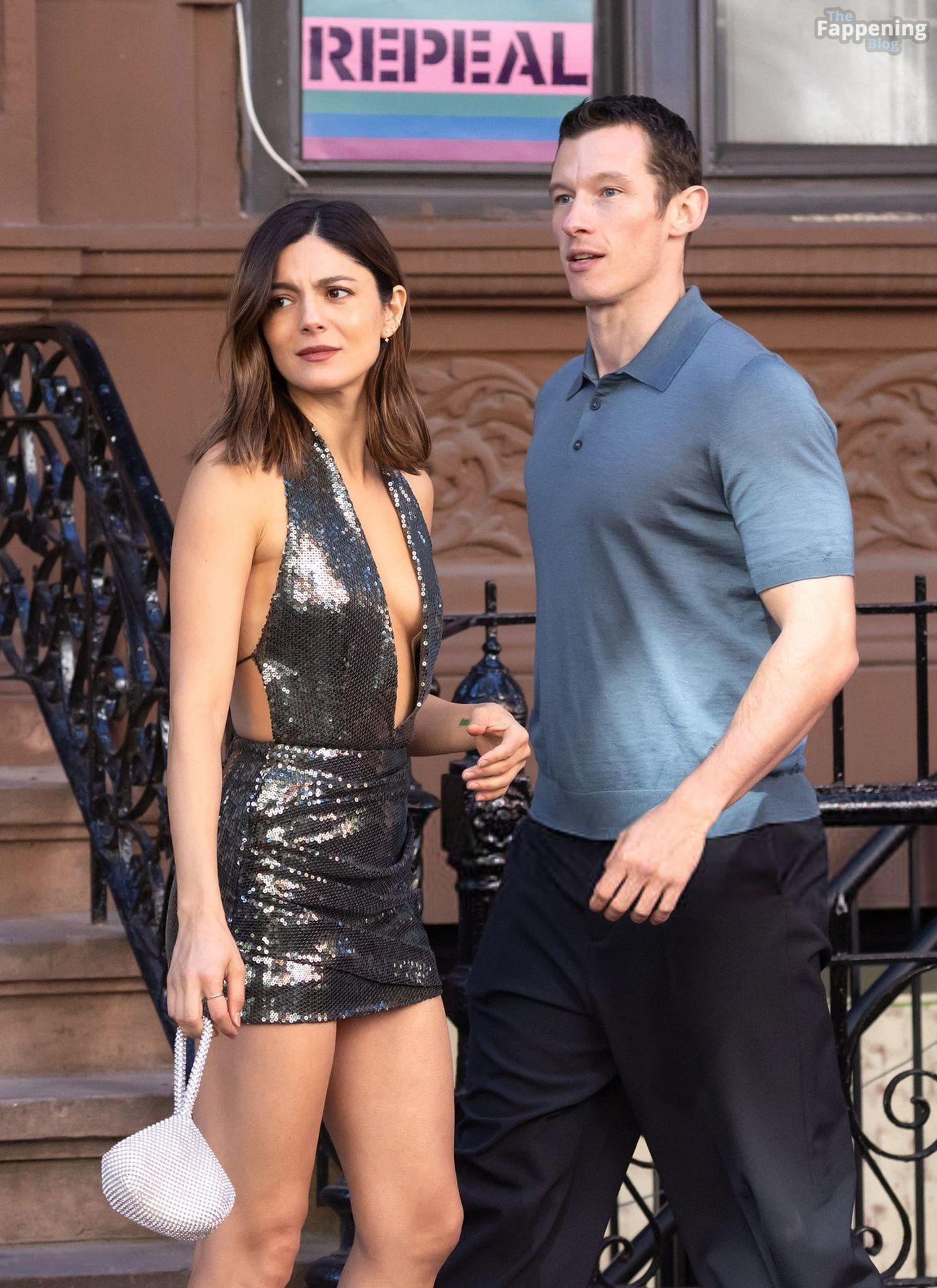 monica-barbaro-sexy-plunge-mini-dress-nyc-curves-021-the-fappening-pics_