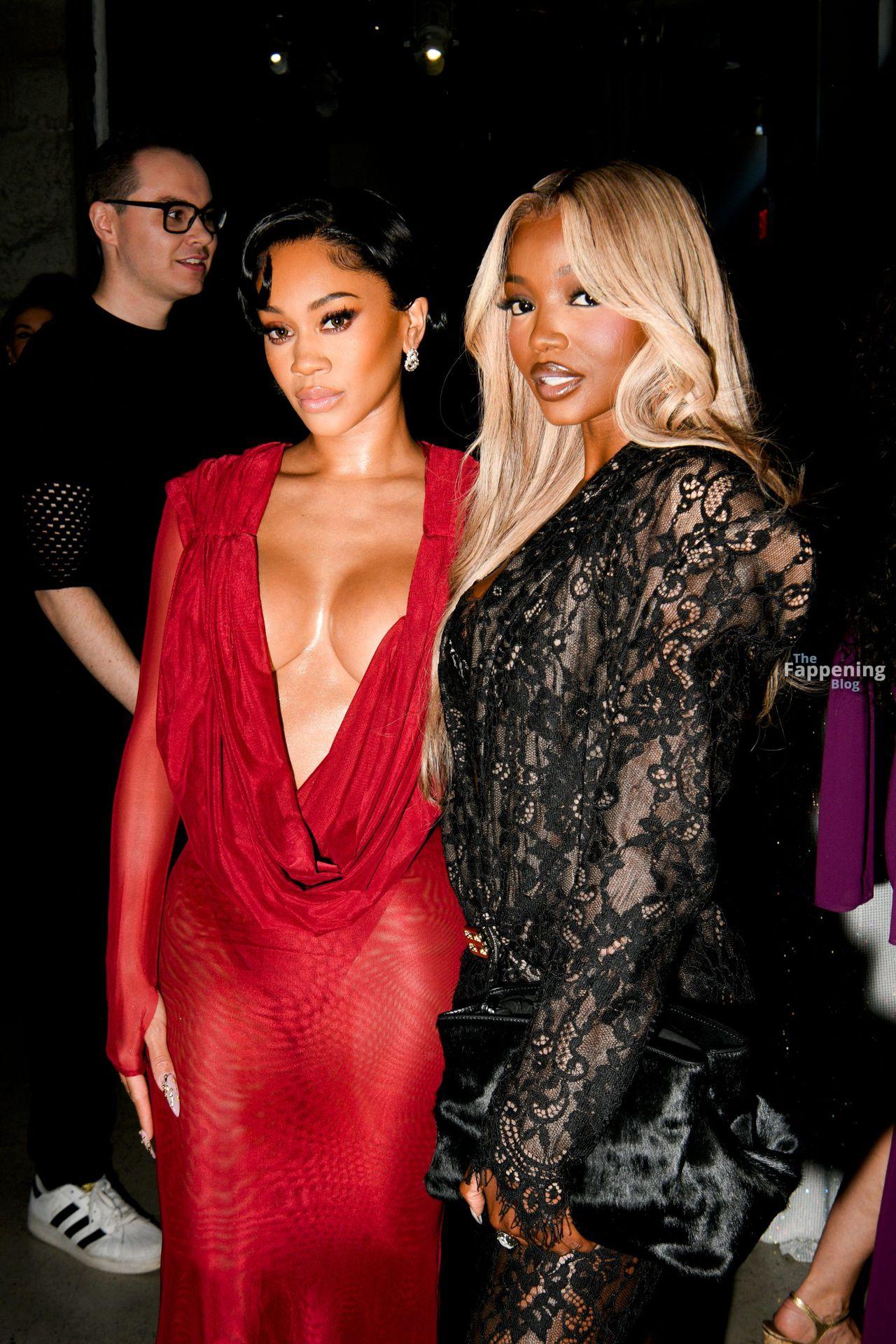 saweetie-big-breasts-ass-red-dress-nyfw-004-the-fappening-pics_