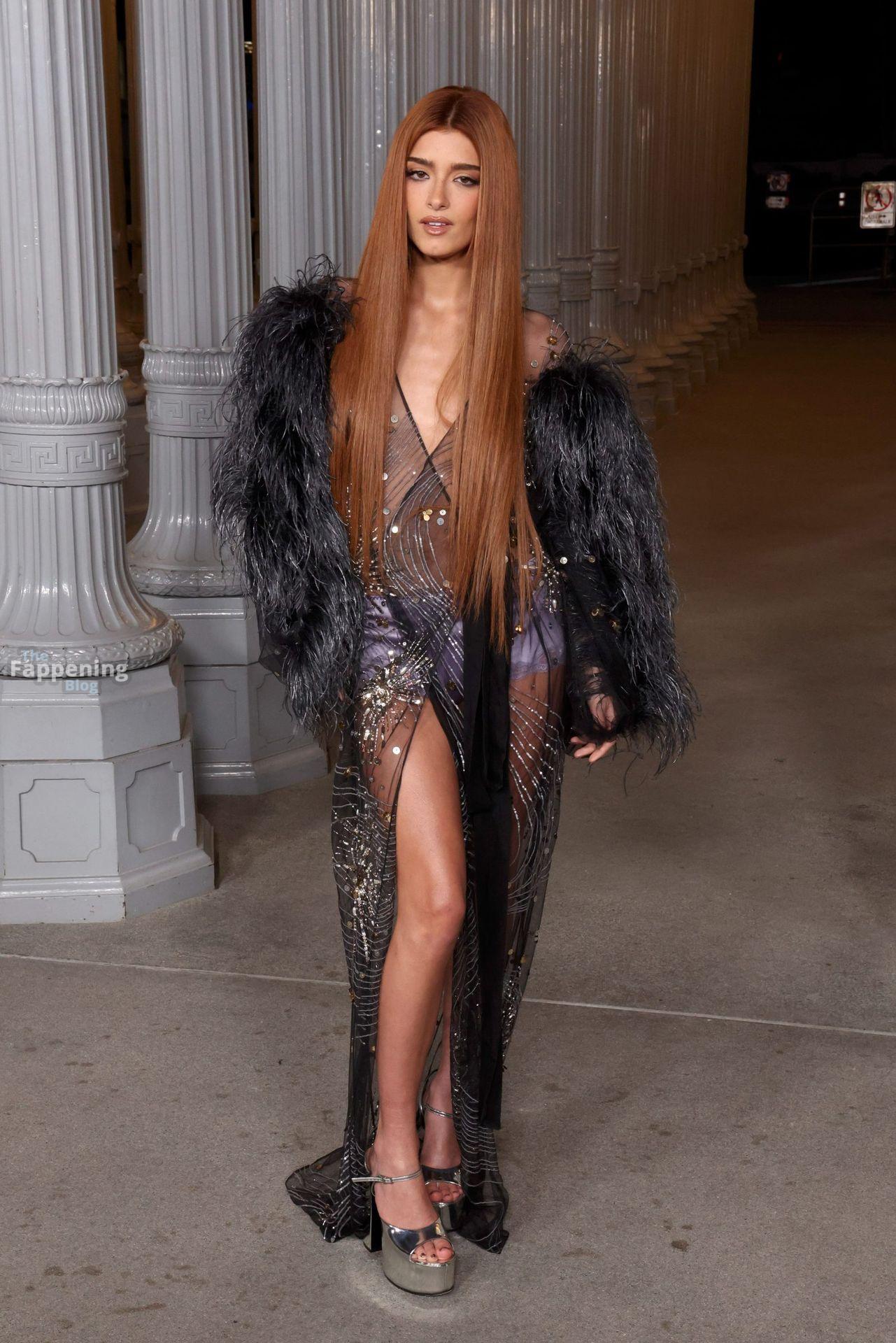 dixie-damelio-see-through-dress-bare-breasts-lacma-gala-002-the-fappening-pics_